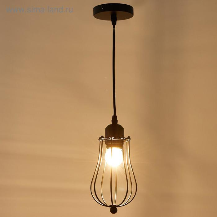 Светильник BayerLux 2403171/1 E27 40Вт черный 11х11х122 см Светильник BayerLux 2403171/1 E27 40Вт черный 11х11х122 см
