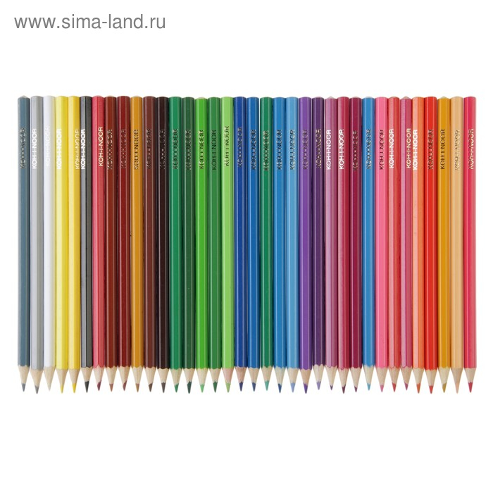 Карандаши 36 цветов Koh-I-Noor 3555, Карандаши 36 цветов Koh-I-Noor 3555, "Животные", европодвес