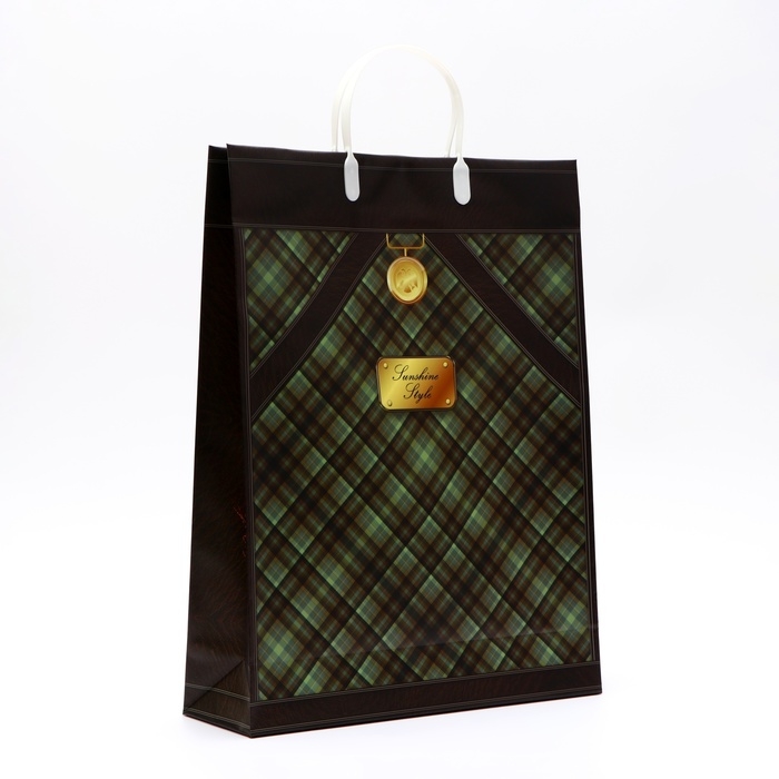 Пакет Пакет "Сумка", мягкий пластик, 42 x 32 см