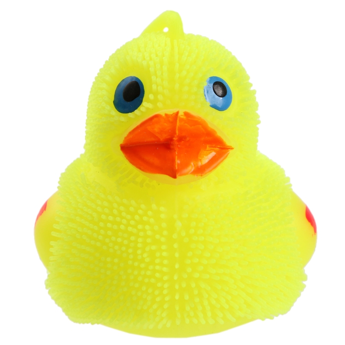 Мяч детский резиновый ёжка световой «Утята», цвета МИКС , в шоубоксе Мяч детский резиновый ёжка световой «Утята», цвета МИКС , в шоубоксе