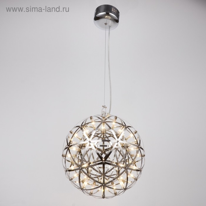 Люстра BayerLux 669705/42 LED 25,2Вт 4000К хром 30х30х150 см