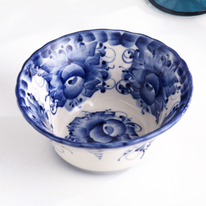 Розетка  Розетка "Утро", 15 х 6 см, гжель