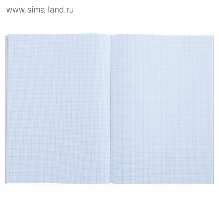 Тетрадь А4, 48 листов в клетку Calligrata Тетрадь А4, 48 листов в клетку Calligrata "Белые узоры", обложка мелованный картон, блок офсет