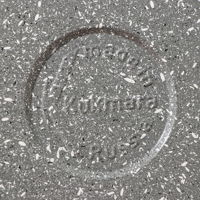 Сковорода, d=28 см, съёмная ручка, антипригарное покрытие, цвет светлый мрамор Сковорода, d=28 см, съёмная ручка, антипригарное покрытие, цвет светлый мрамор