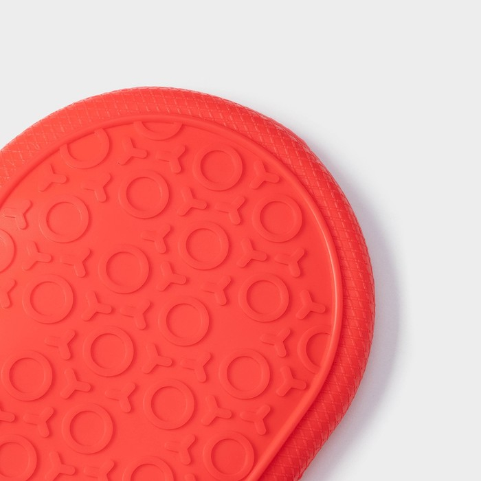 Рукавица для горячего Доляна «Профи», силикон, 28×18,5×1,5 см, с манжетой, цвет красный Рукавица для горячего Доляна «Профи», силикон, 28×18,5×1,5 см, с манжетой, цвет красный