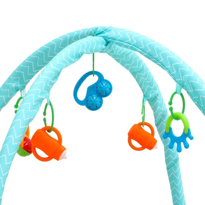 Развивающий коврик с дугами «Африка», 85х85 см, Крошка Я Развивающий коврик с дугами «Африка», 85х85 см, Крошка Я