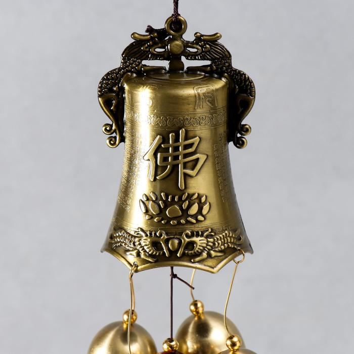 Музыка ветра металл Музыка ветра металл "Лакшми и карпы" 8 колокольчиков 66 см