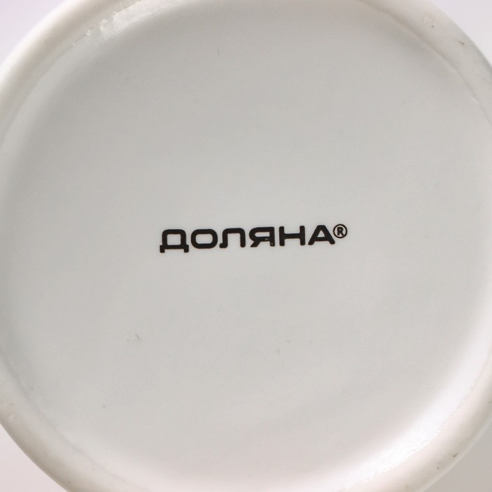 Кружка фарфоровая Доляна «Романтика медведей», 380 мл, цвет белый Кружка фарфоровая Доляна «Романтика медведей», 380 мл, цвет белый