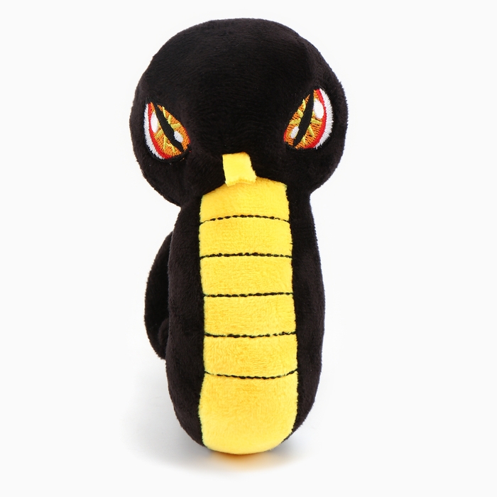 Новый год! Мягкая игрушка «Змейка», чёрно-жёлтая Новый год! Мягкая игрушка «Змейка», чёрно-жёлтая