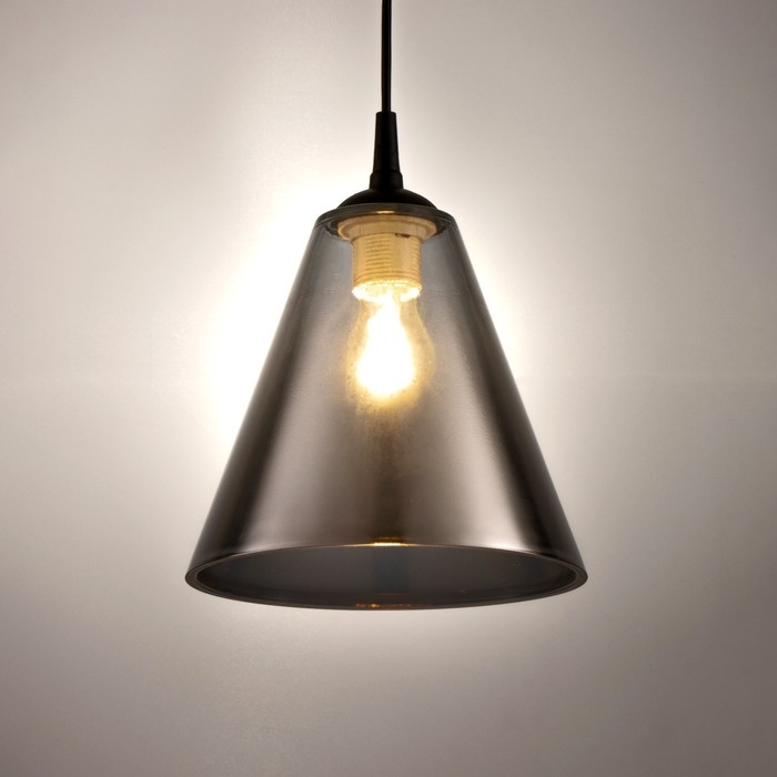 Светильник BayerLux Амира 1хЕ27 тонированный 23х23х21см Светильник BayerLux Амира 1хЕ27 тонированный 23х23х21см