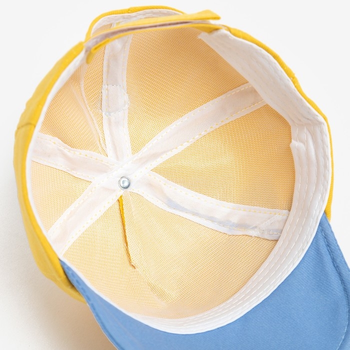 Кепка детская MINAKU "Динозаврик", р-р 46-50, цв. желтый