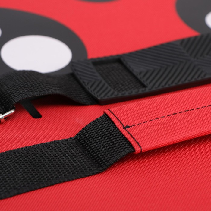 Сумка - переноска для животных  Сумка - переноска для животных "Весёлый жук", красная, размер M, 45 х 21 х 27 см