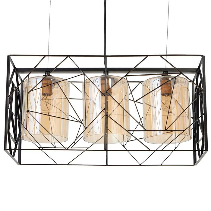 Светильник BayerLux 1692/3  E27 40Вт черный 23,5х48х24,5 см