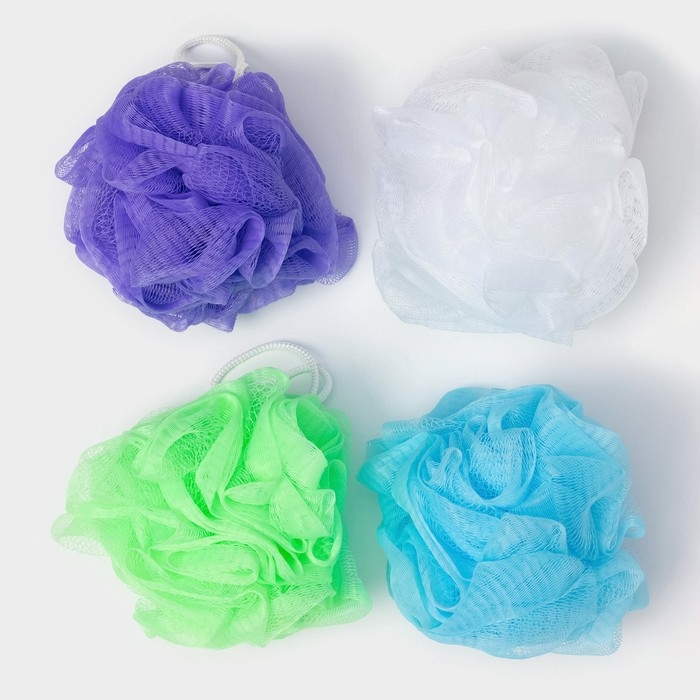 Мочалка для тела Доляна, 40 гр, цвет МИКС Мочалка для тела Доляна, 40 гр, цвет МИКС