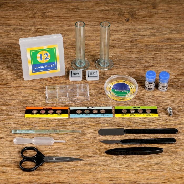 Микроскоп Микроскоп "Юный натуралист Pro 2", кратность увеличения 50-1200х, набор для исследования