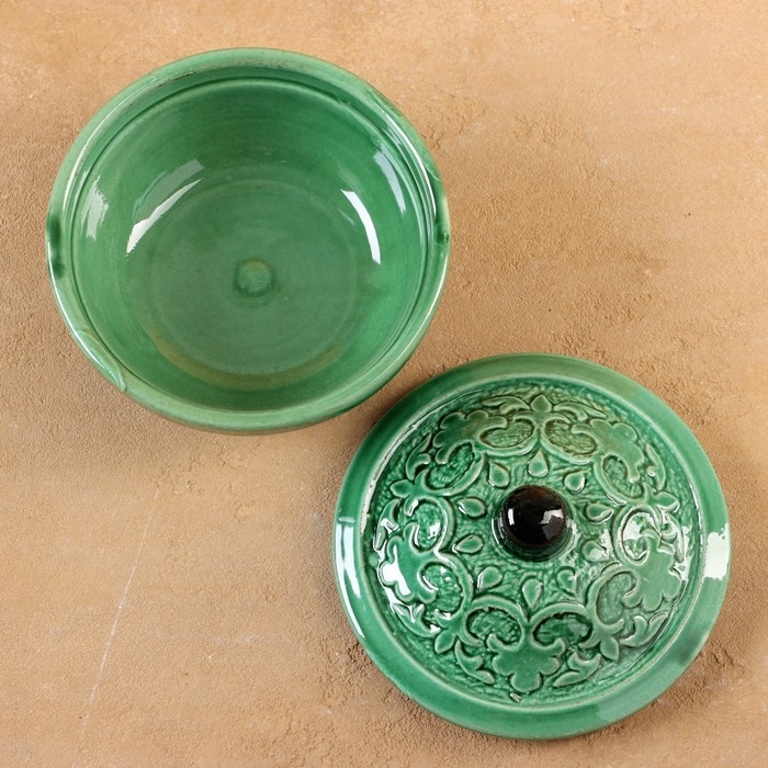 Сахарница керамическая Риштанская керамика 500мл Сахарница керамическая Риштанская керамика 500мл