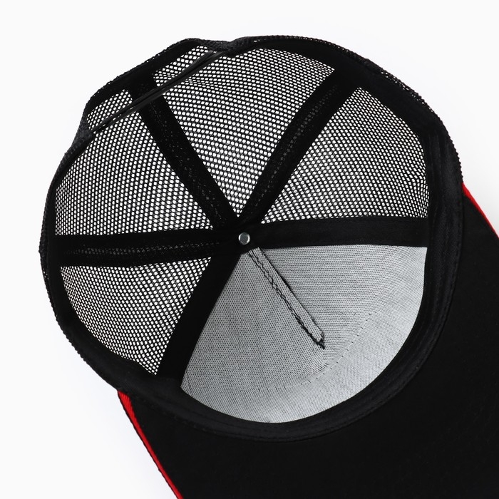 Бейсболка мужская MINAKU с нашивкой цвет черный , размер 56-58 Бейсболка мужская MINAKU с нашивкой цвет черный , размер 56-58