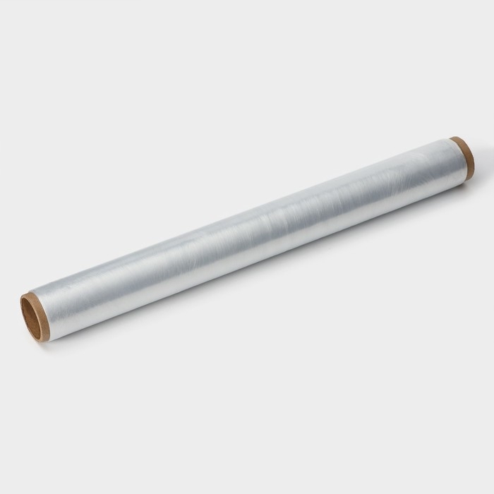 Плёнка пищевая Доляна, 45 см × 100 м, 8 мкм, цвет белый Плёнка пищевая Доляна, 45 см × 100 м, 8 мкм, цвет белый