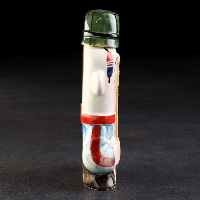 Штоф фарфоровый «Рыбак», 0.35 л, в упаковке книге Штоф фарфоровый «Рыбак», 0.35 л, в упаковке книге