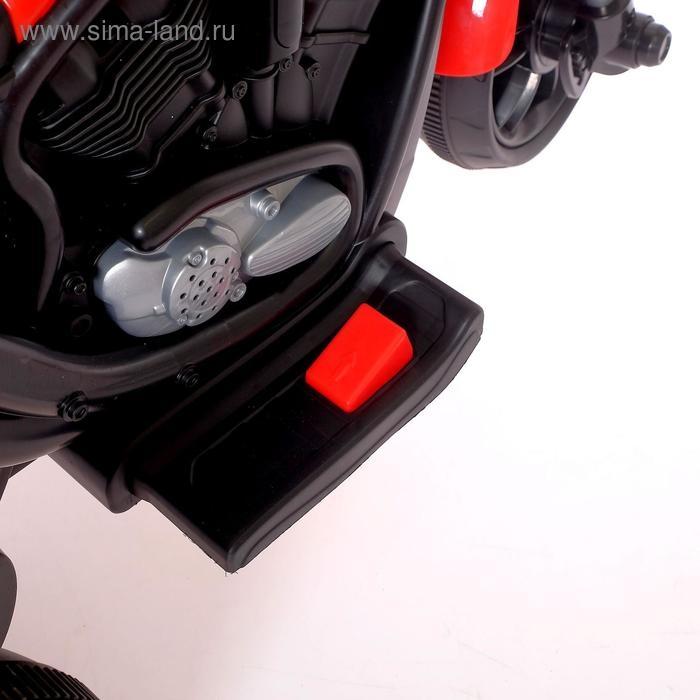 Детский электромобиль «Байк», цвет красный Детский электромобиль «Байк», цвет красный