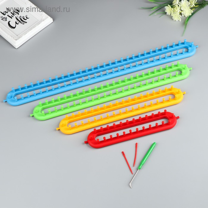 Набор устройств для вязания 4 шт крючок,игла в компл. 25х5х3см,36,5х5х3см,47х5х3см,57х5х3см Набор устройств для вязания 4 шт крючок,игла в компл. 25х5х3см,36,5х5х3см,47х5х3см,57х5х3см