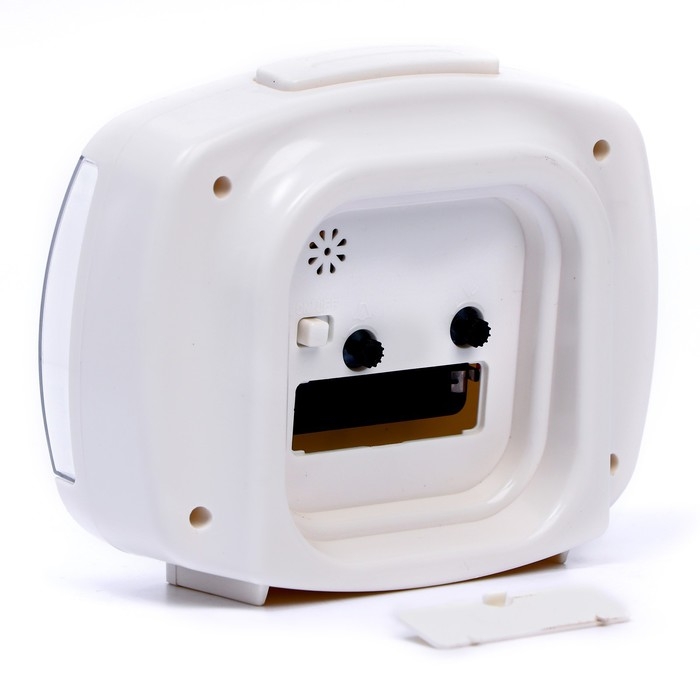 Часы настольные будильник, бесшумные, 14 х 5 см Часы настольные будильник, бесшумные, 14 х 5 см