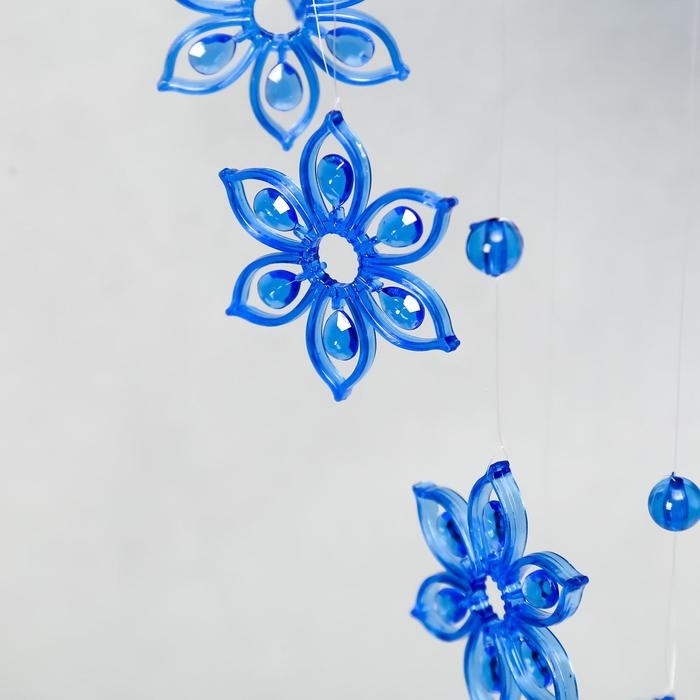 Музыка ветра пластик Музыка ветра пластик "Цветок" 4 трубочки + 11 фигурок