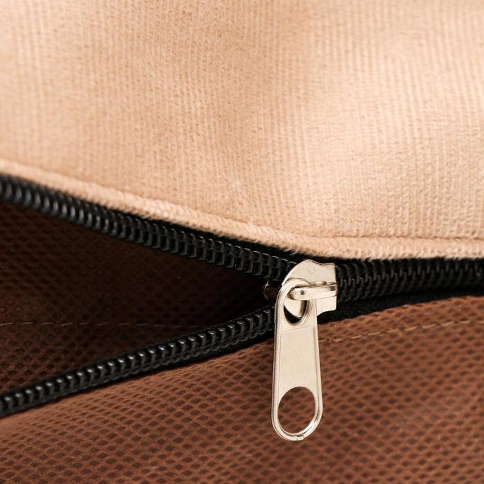 Лежанка со съемным чехлом,  мебельная ткань, поролон, 55 х 45 х 15 см Лежанка со съемным чехлом,  мебельная ткань, поролон, 55 х 45 х 15 см