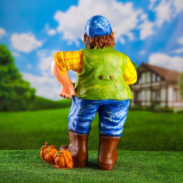 Садовая фигура  Садовая фигура "Дачник" 58х37см