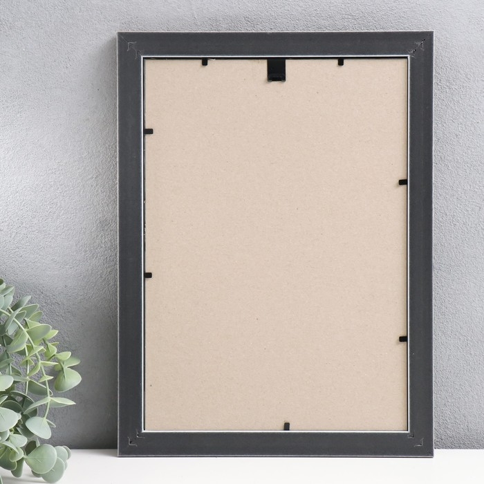 Фоторамка пластик Фоторамка пластик "Пастель" 21х30 см, серо-бежевый