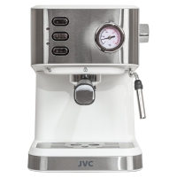 Кофеварка jvc JK-CF33, рожковая, 1050 Вт, 1.5 л, белая