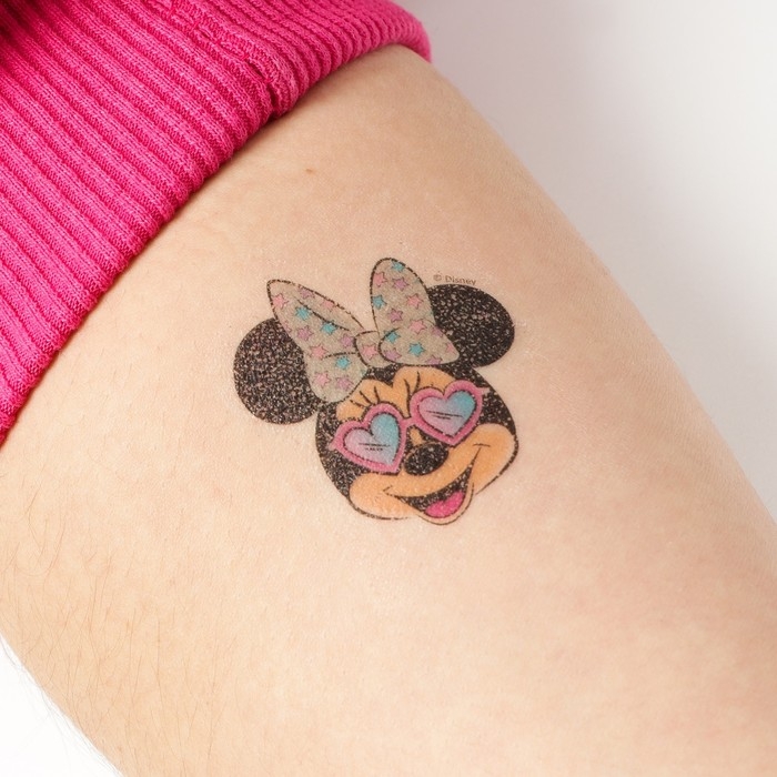 Набор детских татуировок переводок «Минни с единорогом» Набор детских татуировок переводок «Минни с единорогом»