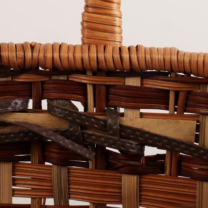 Корзина плетеная  Корзина плетеная "Пикник", без крышки, 40х29х24/43 см