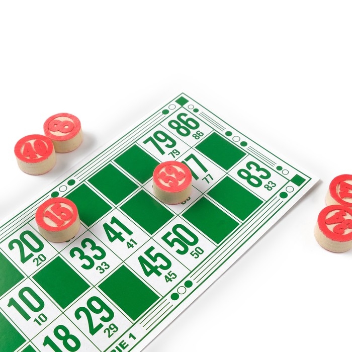 Русское лото, настольная игра Русское лото, настольная игра "Подарочное", 18 х 10 см, 20 фишек