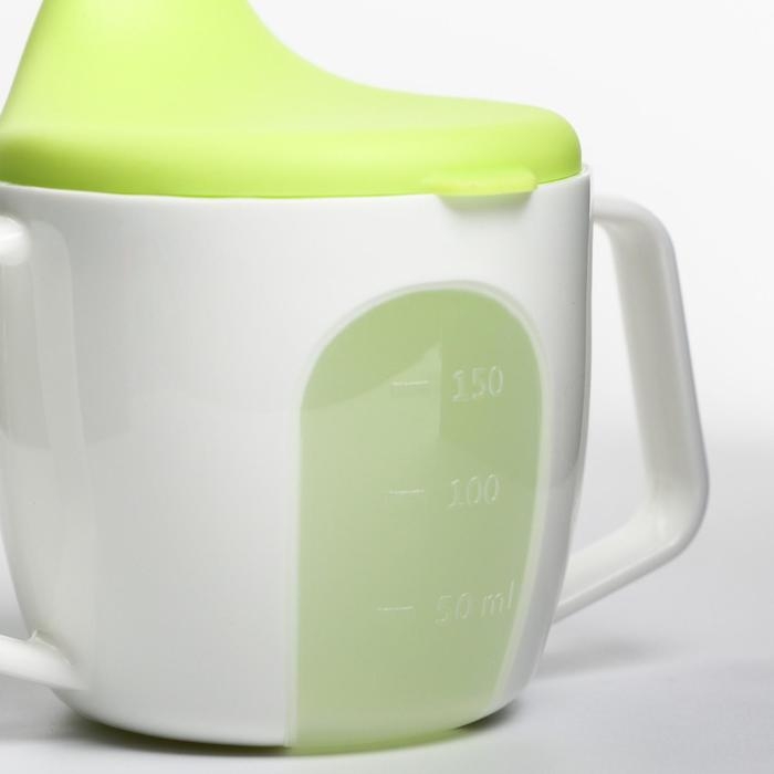 Обучающий Поильник-чашечка с твёрдым носиком, 2в1, с ручками, 180 мл., цвет МИКС Обучающий Поильник-чашечка с твёрдым носиком, 2в1, с ручками, 180 мл., цвет МИКС