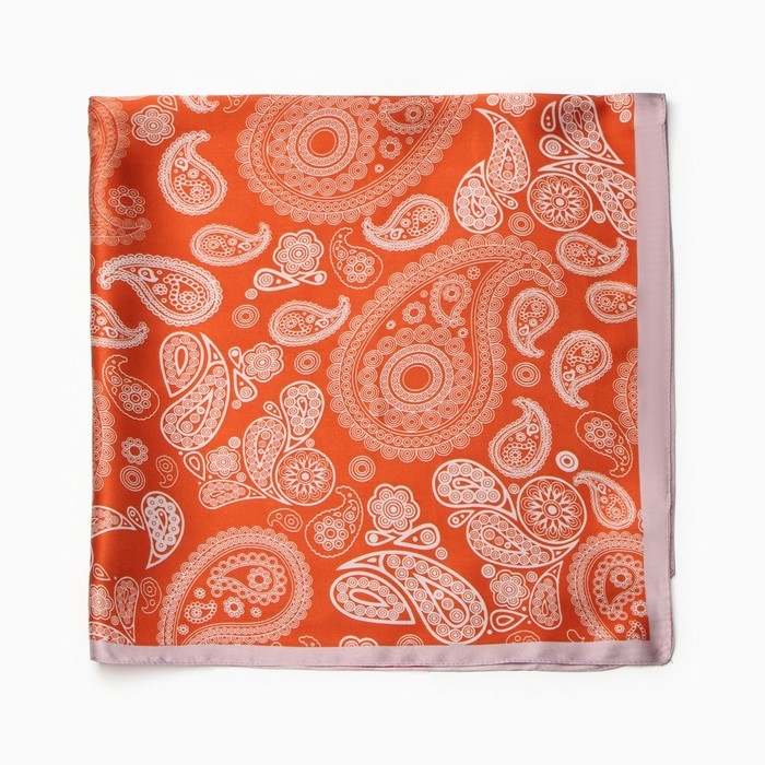 Платок женский MINAKU 70*70 см, бронзовый
