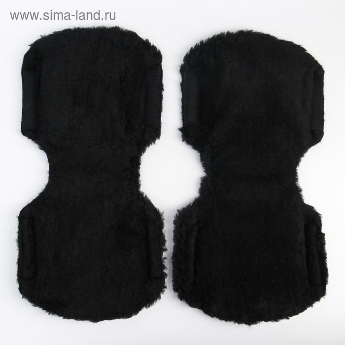 Варежки-муфты на ручку коляски, 2 шт., цвет синий Варежки-муфты на ручку коляски, 2 шт., цвет синий