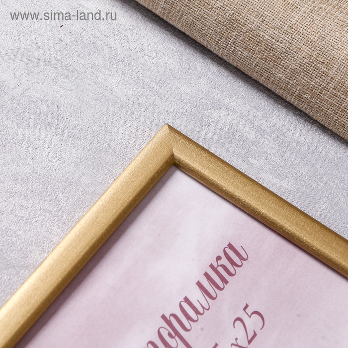 Фоторамка сосна с19 золото 25х25 см (пластиковый экран) Фоторамка сосна с19 золото 25х25 см (пластиковый экран)