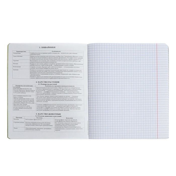 Тетрадь предметная БИОЛОГИЯ, 48 листов в клетку, ErichKrause Manga, обложка мелованный картон, твин-лак, блок офсет 100% белизна, инфо-блок