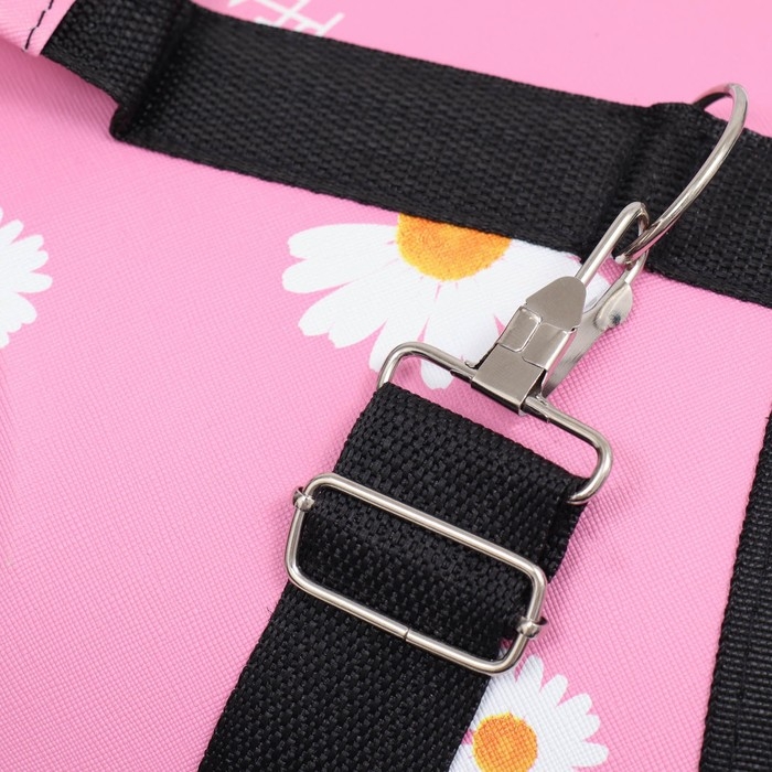 Сумка - переноска для животных Сумка - переноска для животных "Цветы", розовая, размер М, 40 х 21 х 27 см