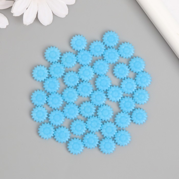 Сургуч в гранулах светящийся Сургуч в гранулах светящийся "Цветочки голубые" 100 капсул