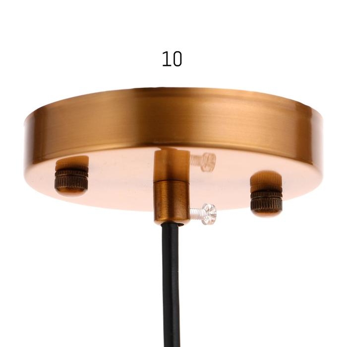 Светильник BayerLux 88510/1 E27 40Вт золото 25х25х75-175 см