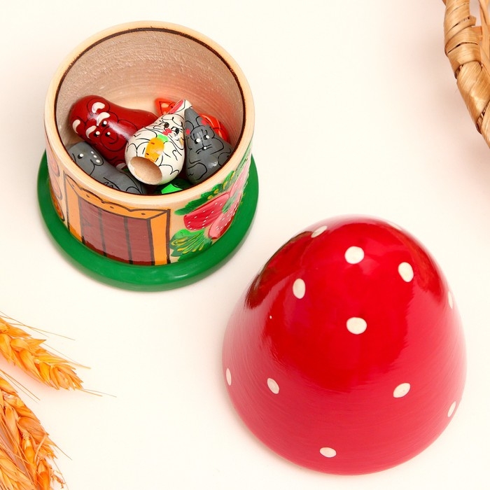 Пальчиковый театр в футляре «Теремок» Пальчиковый театр в футляре «Теремок»