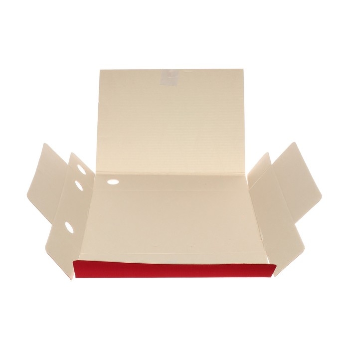 Папка архивная с завязками Calligrata, микрогофрокартон, 70 мм, до 700 л, красный Папка архивная с завязками Calligrata, микрогофрокартон, 70 мм, до 700 л, красный