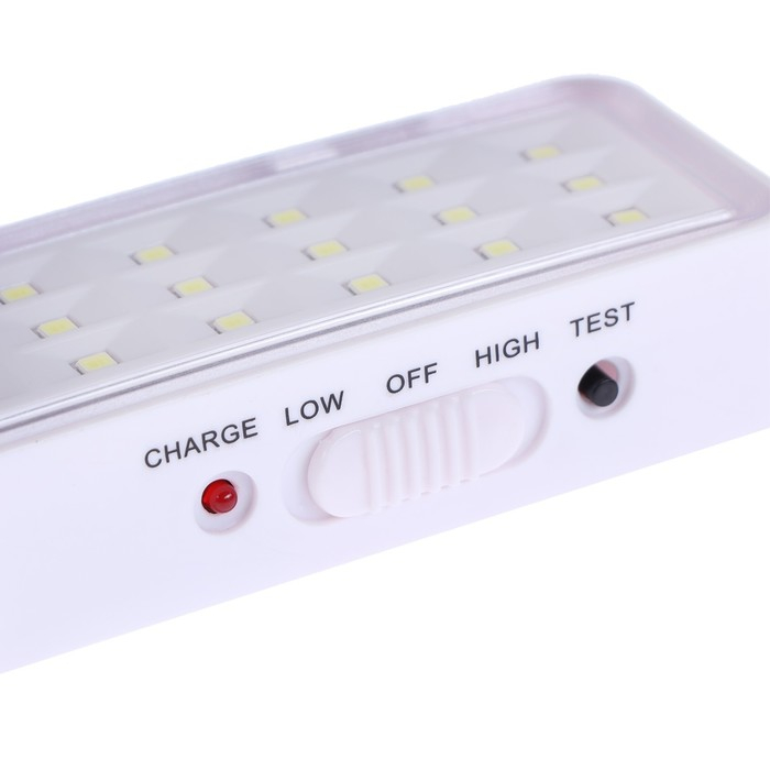 Светильник аварийный светодиодный, 30 LED, 3 Вт, AC/DC, 220 В, аккум. Lead Acid, белый Светильник аварийный светодиодный, 30 LED, 3 Вт, AC/DC, 220 В, аккум. Lead Acid, белый