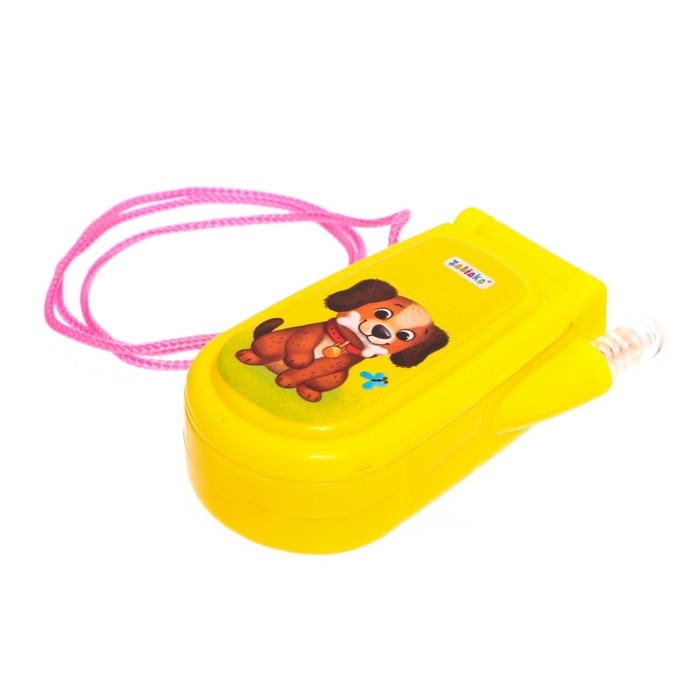 Музыкальный телефон «Домашние питомцы», русская озвучка, световые эффекты, работает от батареек, МИКС Музыкальный телефон «Домашние питомцы», русская озвучка, световые эффекты, работает от батареек, МИКС