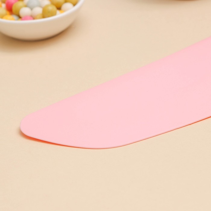 Шпатель кондитерский Доляна «Честер», 34×7,5×2 см, цвет МИКС Шпатель кондитерский Доляна «Честер», 34×7,5×2 см, цвет МИКС