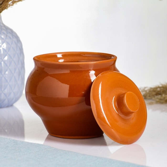 Горшок керамический для запекания  Горшок керамический для запекания "Аппетитный" 0,4 л