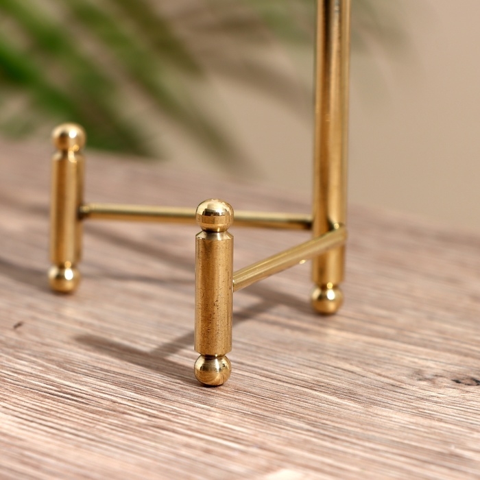 Подставка для книги  Подставка для книги "Трио" латунь 10х5х7 см