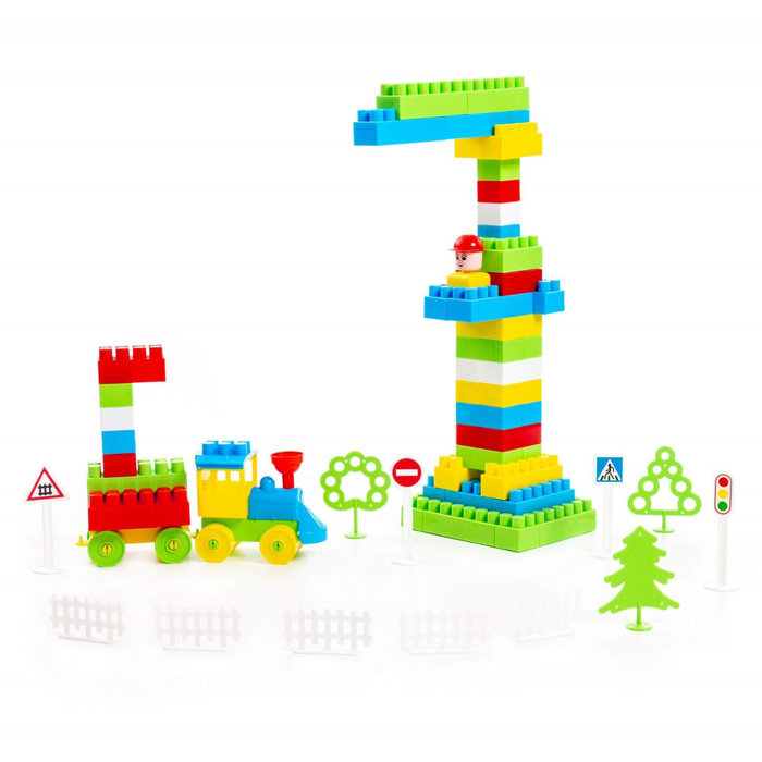 Конструктор «Строитель», 363 детали Конструктор «Строитель», 363 детали